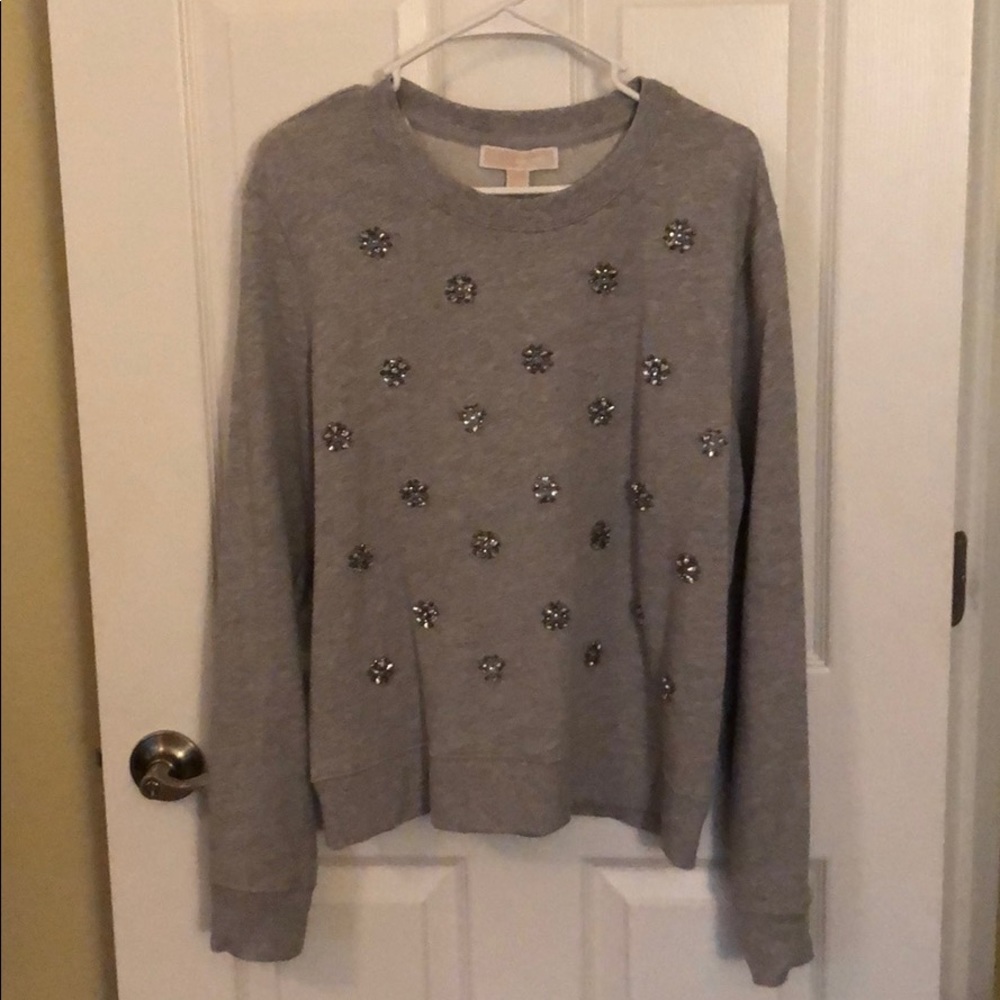 Michael Michael Kors Sweatshirt with Crystals